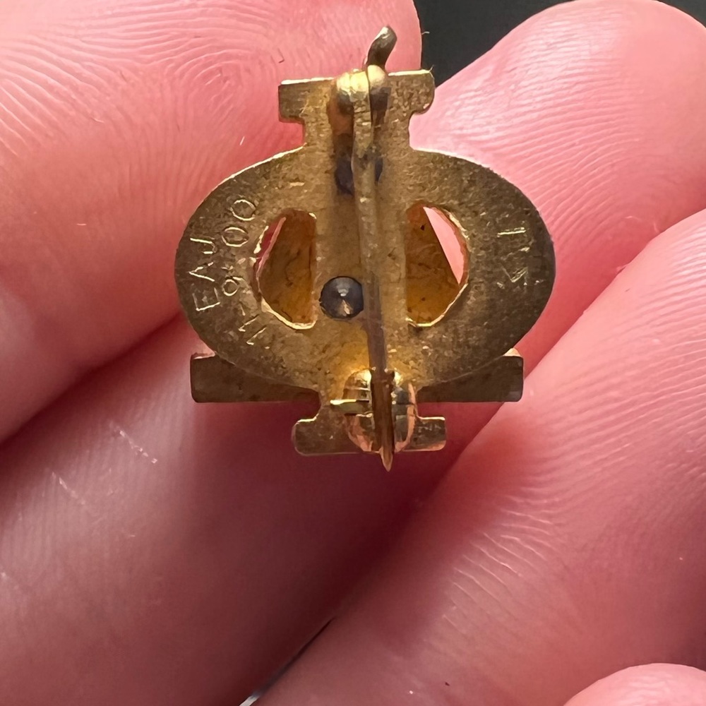 2000 Alpha Phi Sorority Initiation Pin - image 3